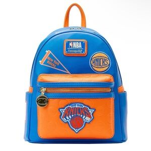 New York Knicks Loungefly Patches Mini Backpack